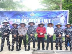 Lanal Karimun Gelar Panen Raya Ketahanan Pangan Tahun 2025 Secara Serentak