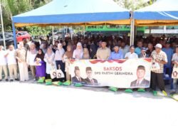 Baksos Keliling Bintan, Iman Sutiawan Sampaikan Ribuan Paket Sembako dari Partai Gerindra