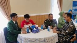 Lanal Karimun Bersama INTI Kepri, Dinkes, IDI, PMI Gelar Bakti Sosial Dan Donor Darah