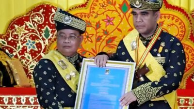 LAM Kepri Anugerahkan Gelar Datok Seri Diwangsa Wira Perdana kepada Ketua MPR RI Ahmad Muzani
