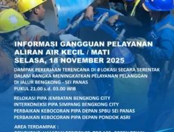 Wajib Tampung Air Segera, Suplai Air di Bengkong dan Sei Panas Akan Terganggu