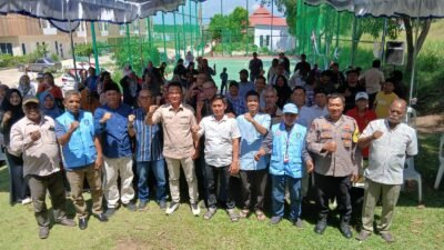 Reses di Tanjung Pinggir, Aweng Kurniawan Serap Aspirasi Warga Cipta Green Mansion