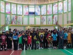 Bupati Karimun Membuka Turnamen Sepak Takraw Tingkat Pelajar