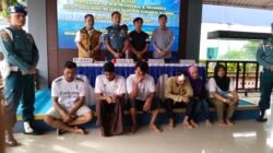 Lanal Karimun Amankan Tekong Pembawa PMI Dari Malaysia