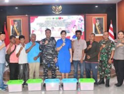 Sambut Natal Dan Tahun Baru Lanal Karimun Gelar Aksi Baksos