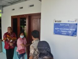 PT Timah Renovasi Rumah Warga Tidak Layak Huni