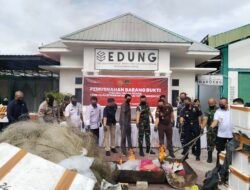 Kajari Karimun Musnakan Barang Bukti Sejumlah Perkara Yang Sudah Inkracht