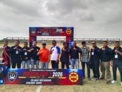 Bupati Karimun Buka Turnamen Sepak Bola Tertai Cup I Tahun 2026