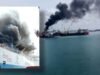 Kapal Elsa Regent Bermuatan Minyak Mentah Terbakar di PT ASL Shipyard Batam