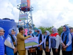Kolaborasi Strategis Pertamina dan SERUNI, Salurkan Ribuan Tabung Gas dan Air Bersih di Huntara Pidie Jaya