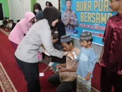 Polres Karimun Bagikan 400 Takjil dan Santuni Anak Yatim di Bulan Ramadan