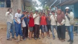 Warga RT 05/RW 17 Telaga Rindu Gelar Bakti Sosial Sambut Ramadhan, Semenisasi Jalan dari Swadaya Masyarakat