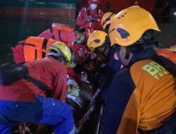 Ditemukan Selamat Usai 38 Jam Terjebak di Tugboat Terbalik, Yusuf Tankin Dievakuasi dari Ruang Mesin​