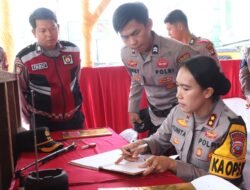 Kapolres Karimun Cek Pos Pengamanan Operasi Ketupat Seligi 2026