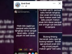 Warganet Soroti Maraknya Peredaran Sabu di Bulang Kebam, Minta Polisi Bertindak Tegas