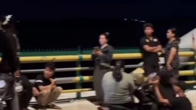 Diduga Lompat dari Jembatan Barelang, Seorang Pekerja Masih Dalam Pencarian
