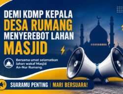 Dugaan Penyerobotan Lahan Warnai Pembangunan KDMP Desa Rumang, BPM Masjid An-Nur Minta Aktivitas Dihentikan
