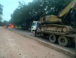 Respons Cepat Aduan Warga, BP Batam Mulai Perbaikan Jalan Rusak di Underpass Pelita