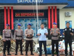 Satpolairud Polres Karimun Ungkap Penyelundupan Timah Ilegal, Dua Tersangka Diamankan