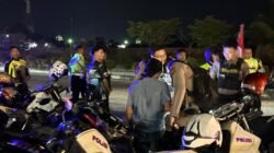 Polres Karimun Intensifkan Patroli Malam Takbiran, 11 Kendaraan Ditindak