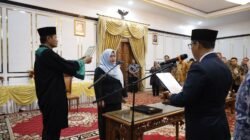Bupati Karimun Lantik Liza Bharlyantie Hilsya Sebagai Dirut PT Pelabuhan Karimun