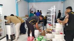 Tim Gabungan Sidak Toko Mawar, Sejumlah Produk Makanan Impor Diduga Ilegal Diamankan