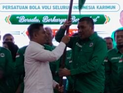 Rocky Marciano Bawole Nahkodai PBVSI Karimun, Siap Bangkitkan Prestasi Voli Daerah