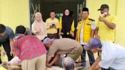 DPD Partai Golkar Karimun Sembelih Sapi Kurban, Bagikan Daging Kepada Masyarakat yang Membutuhkan