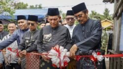 Bupati Iskandarsyah Dampingi Gubernur Kepri Resmikan Tangkahan Nelayan Leho