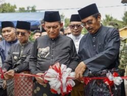 Bupati Iskandarsyah Dampingi Gubernur Kepri Resmikan Tangkahan Nelayan Leho