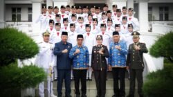Tengah Guyuran Hujan, Semangat Peringatan Hari Lahir Pancasila di Karimun Tetap Berkobar