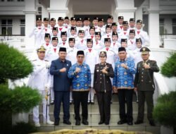 Tengah Guyuran Hujan, Semangat Peringatan Hari Lahir Pancasila di Karimun Tetap Berkobar