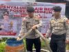 Polres Karimun dan Brimob Salurkan Air Bersih untuk Warga Telaga Riau dalam Peringatan HUT Bhayangkara ke-80