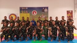 Perkuat Kemampuan Taktis, Prajurit Yonif TP 849/BS Pilih Jujitsu Jadi Beladiri Satuan