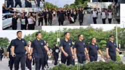 Jalan Sehat Bersama, Kejari Karimun Perkuat Kebugaran Dan Kekompakan Pegawai