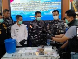 TNI AL Gagalkan Penyelundupan Narkoba dari Malaysia di Perairan Karimun, Kerugian Capai Rp1,9 Miliar
