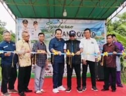 Muhammad Rudi dan Arlon Veristo Hadiri Syukuran Jalan Row 30 Marina Green, Tegaskan Komitmen Bangun Tanjung Uncang