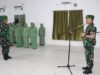 Dandim 0317/TBK Pimpin Korps Raport Pindah Satuan, Apresiasi Pengabdian Letda Inf. Riza Wahyudi