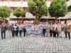 Satlantas Polres Karimun Edukasi Pelajar SMA Maha Bodhi tentang Keselamatan Berlalu Lintas Saat MPLS