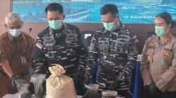 TNI AL Gagalkan Penyelundupan 1,9 Ton Pasir Timah Ilegal ke Malaysia, Lima Orang Ditangkap