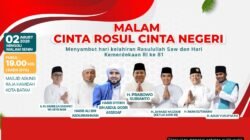 Dihadiri Habib Syeikh Bin Abdul Qodir Assegaf, Batam Bersholawat Siap Bergema di Malam Cinta Rasul Cinta Negeri