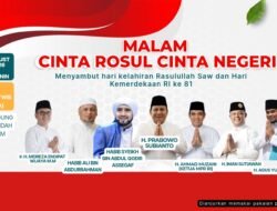Dihadiri Habib Syeikh Bin Abdul Qodir Assegaf, Batam Bersholawat Siap Bergema di Malam Cinta Rasul Cinta Negeri