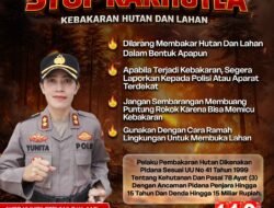 Polres Karimun Ingatkan Warga, Waspada Karthula Musim Kemarau
