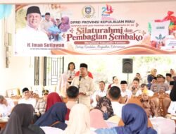 Semarakkan Hari Jadi Kepri Ke-24, DPRD Kepri Salurkan Bantuan Sembako bagi Veteran di Karimun