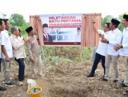 Gerindra Mulai Pembangunan Kantor DPC Karimun, Endipat Wijaya Targetkan Jadi Rumah Aspirasi Warga